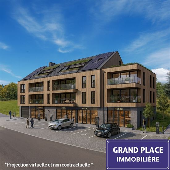 *Terrain avec permis octroyé bâtiment pro*