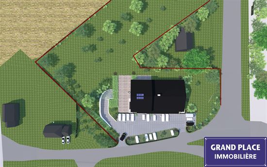 Terrain à bâtir pour commerce - bureau