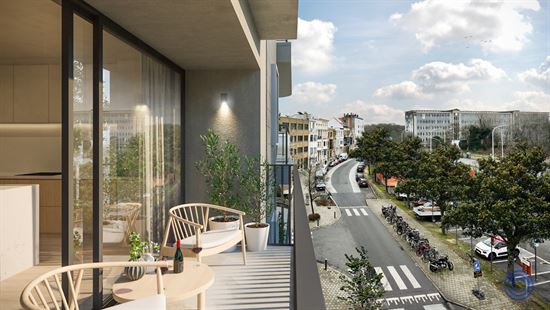 Zonovergoten appartement met uitzicht op het Pomppark!