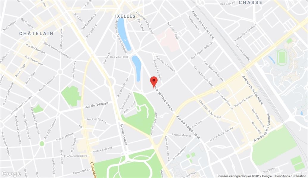 2 bedroom apartment near the Ixelles lakes