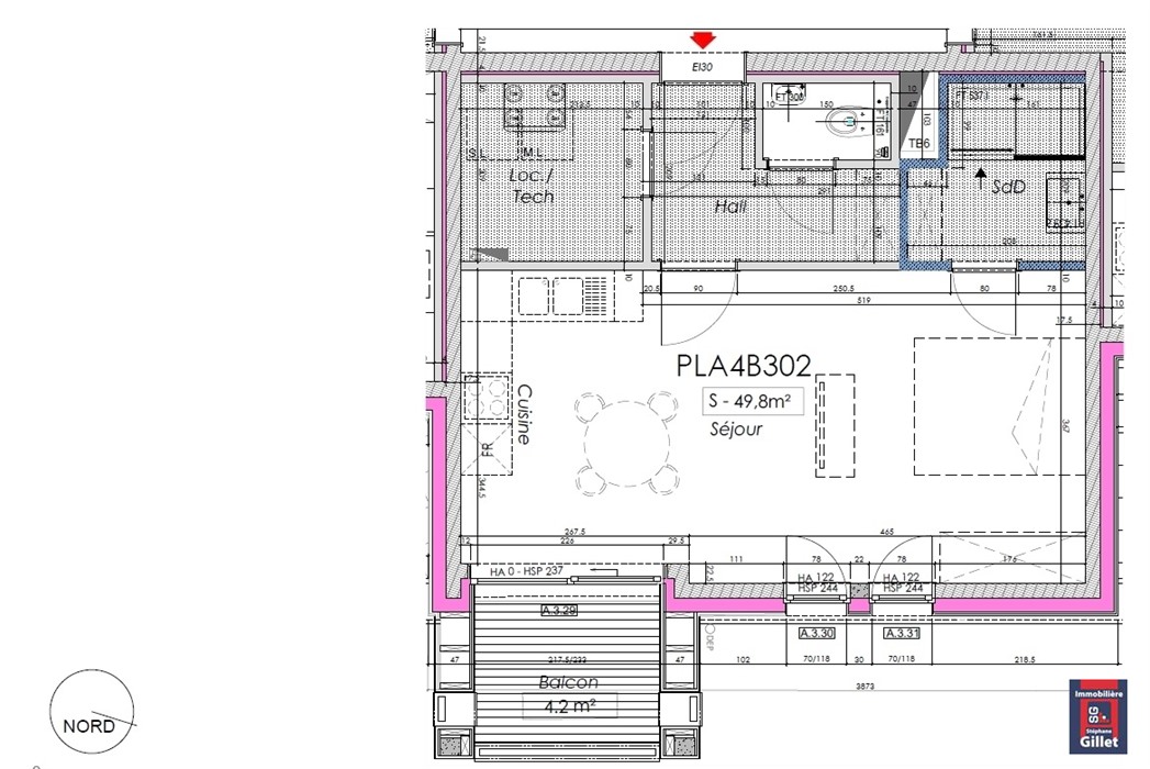Lumineux studio proche de toutes facilités