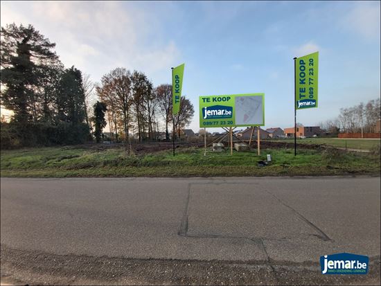 Bouwgrond voor half-open bebouwing