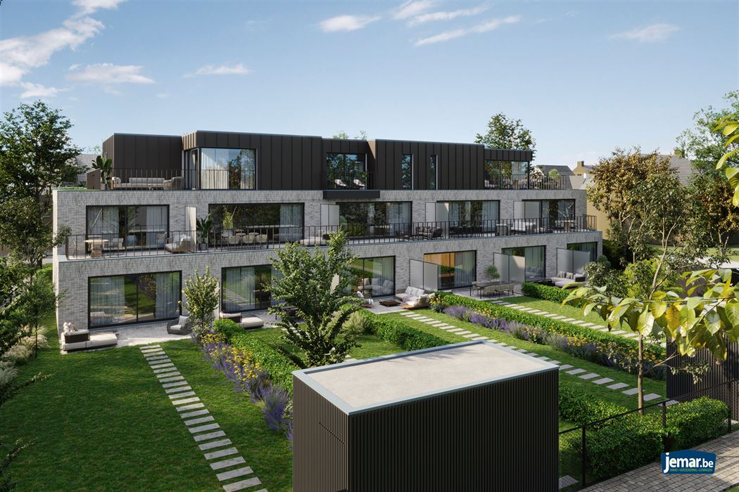 Gelijkvloers appartement met tuin
