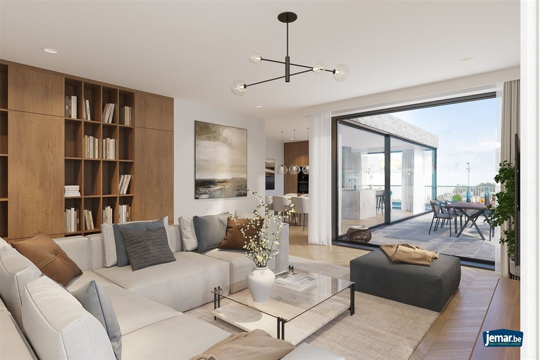 Gelijkvloers appartement met tuin