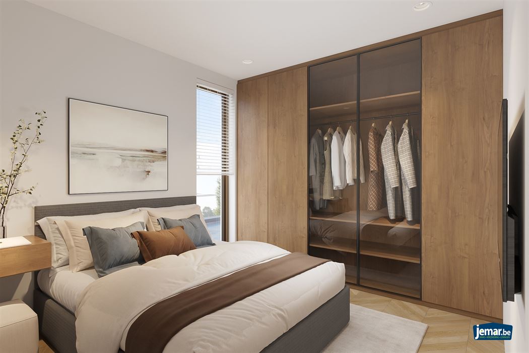 Gelijkvloers appartement met tuin
