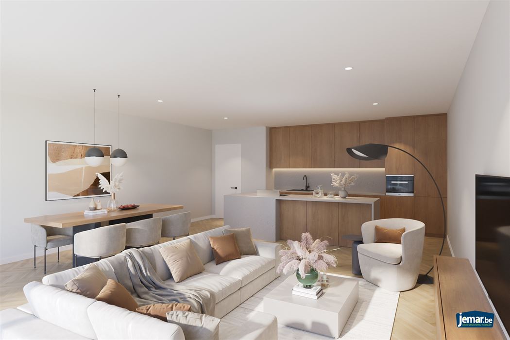 Gelijkvloers appartement met tuin