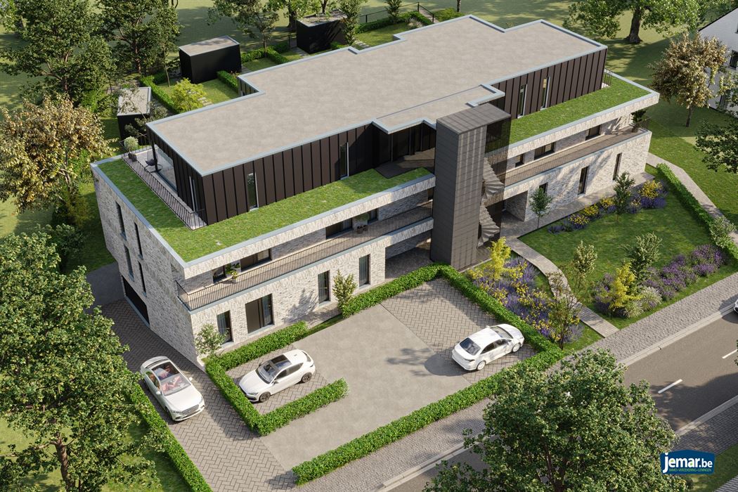 Gelijkvloers appartement met tuin