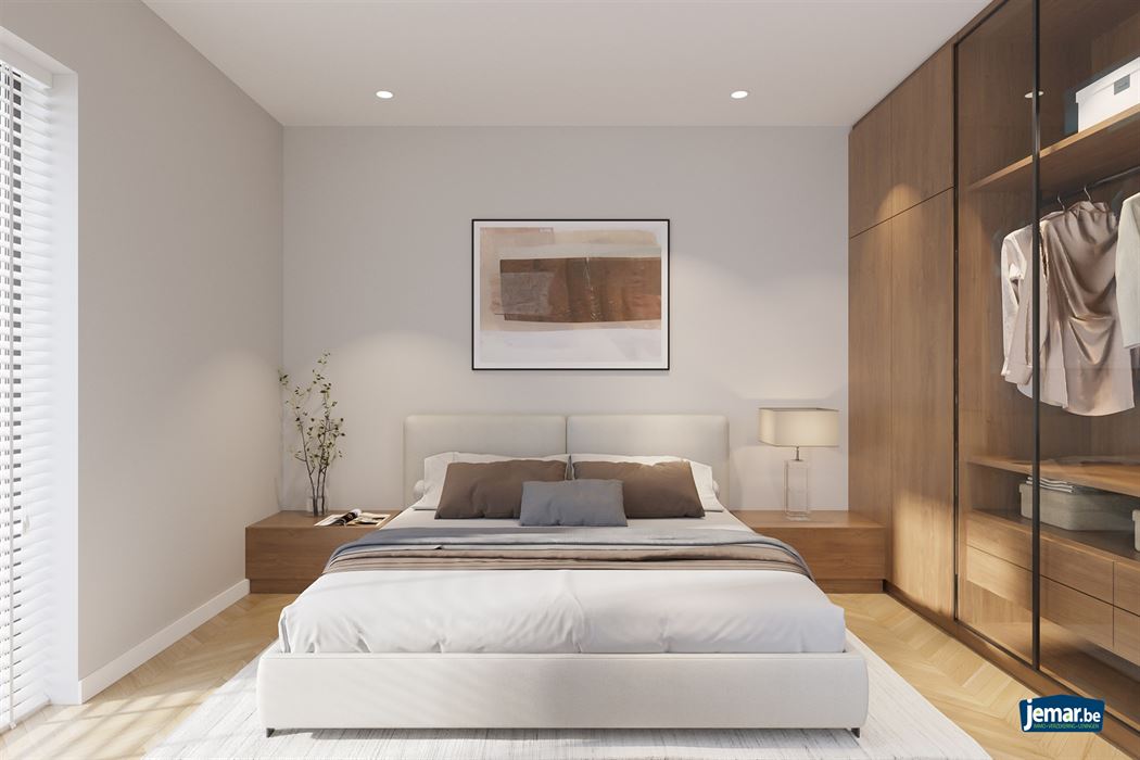 Gelijkvloers appartement met tuin