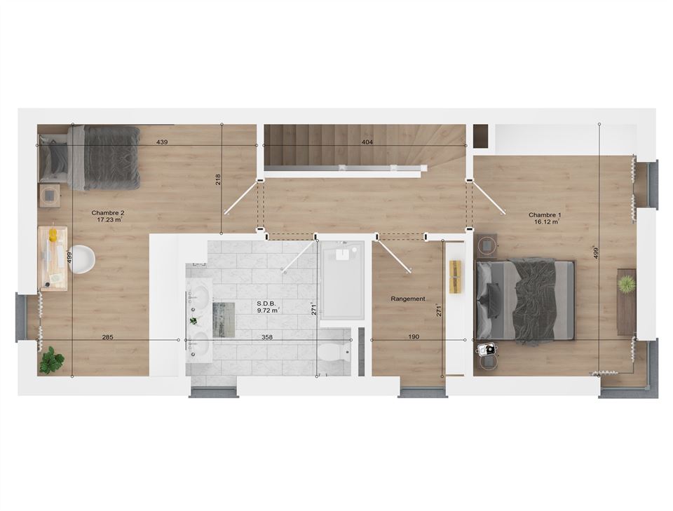 Appartement à ERPENT (2 chambres)