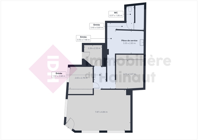 Image 5 : Commerce à 7711 DOTTIGNIES (Belgique) - Prix 1.000 €