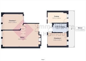 Image 9 : Appartement à 7500 TOURNAI (Belgique) - Prix 160.000 €