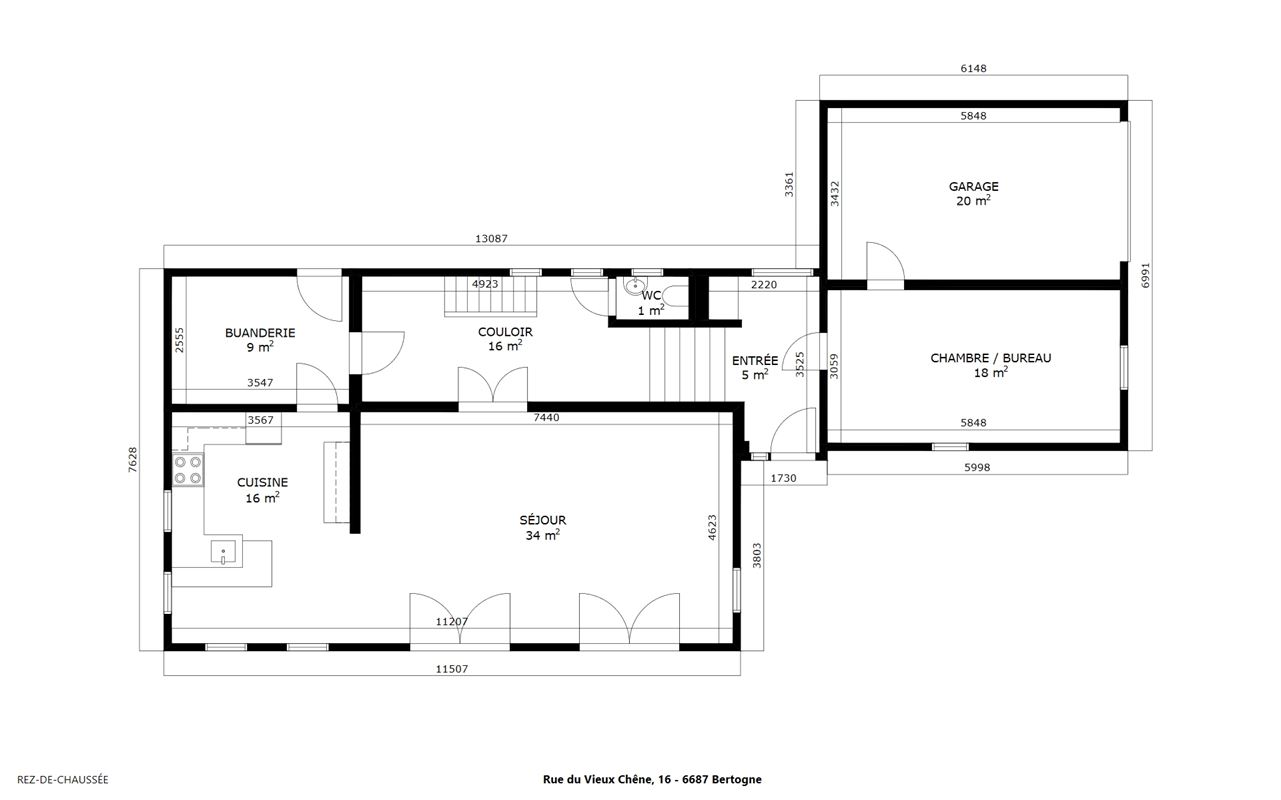 Très belle villa, 4 à 5 ch., 10a 65ca