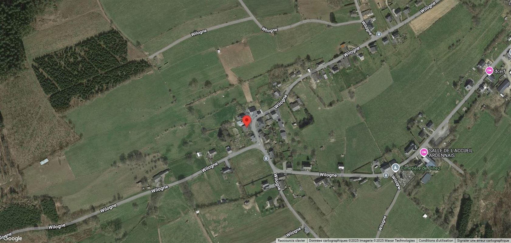 Fermette rénovée sur +- 36a ou + (poss. 5ha 40a)