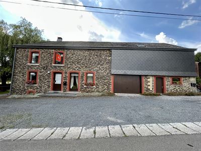 Fermette 3 ch. ou + avec appartement 3 ch., 15a 63ca