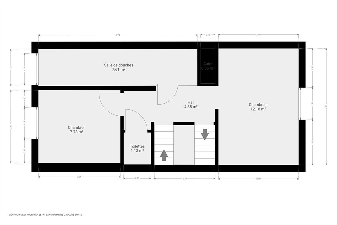 Villa/maison/ferme à Fosses-la-Ville (2 chambres)