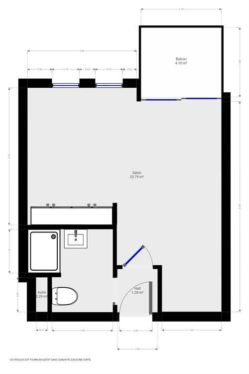 Studio à ERPENT (0 chambre)