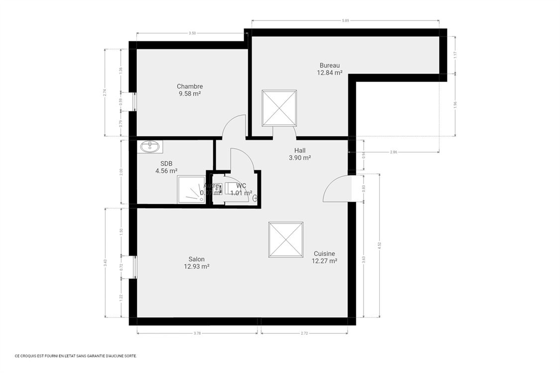 Appartement à ANDENNE (1 chambre)