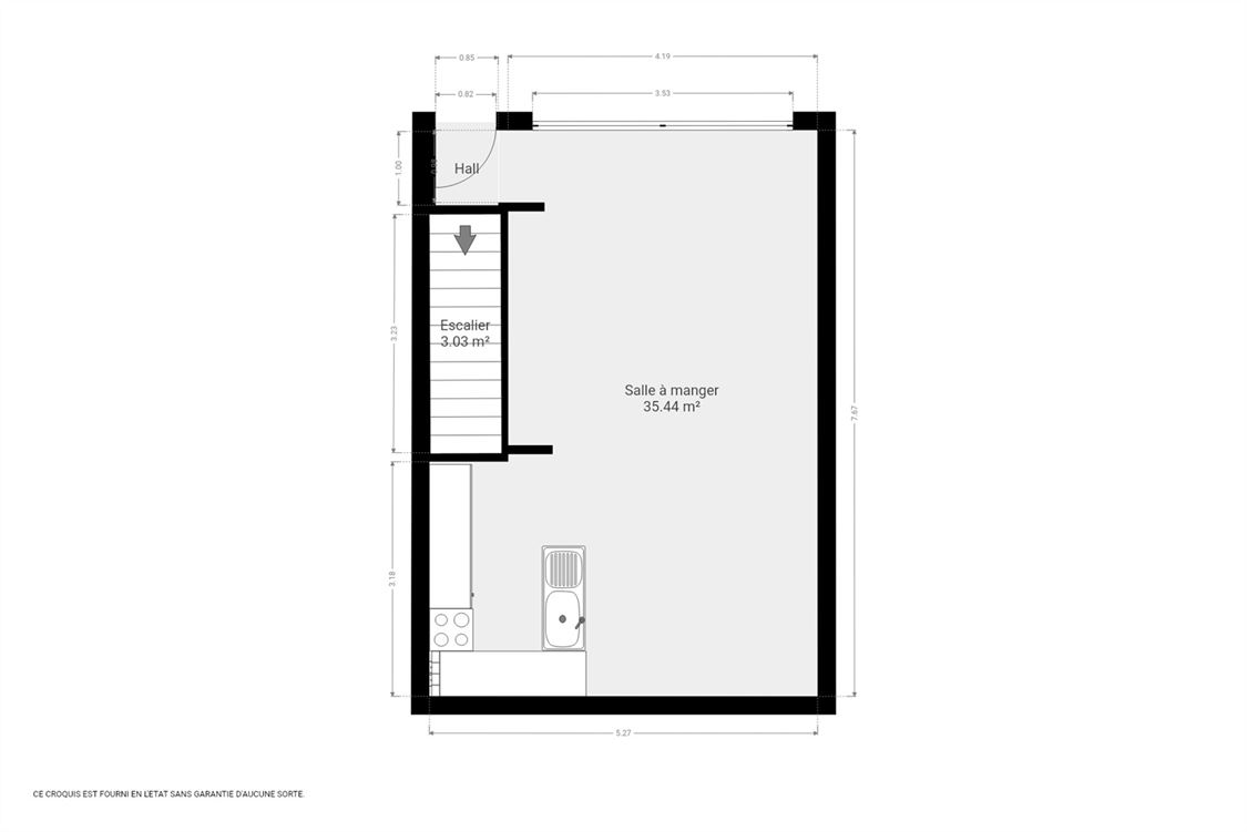 Appartement à MAILLEN (2 chambres)