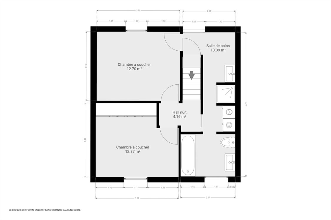 Villa/maison/ferme à MONT (3 chambres)