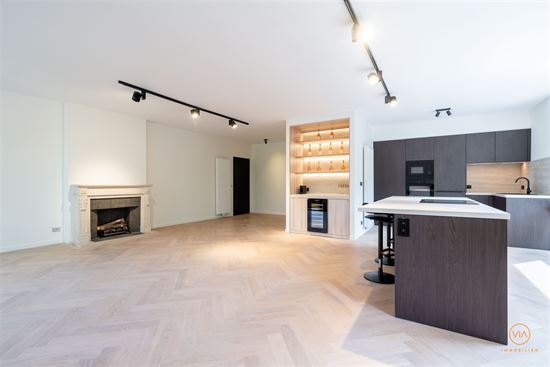 Luxueus gerenoveerd appt + garage