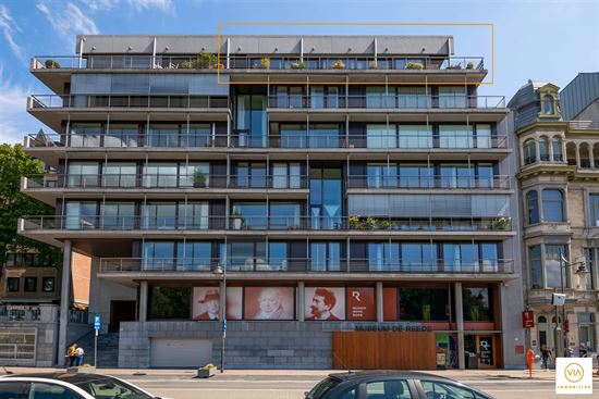 Uitzonderlijke penthouse met riante terrassen en daktuin